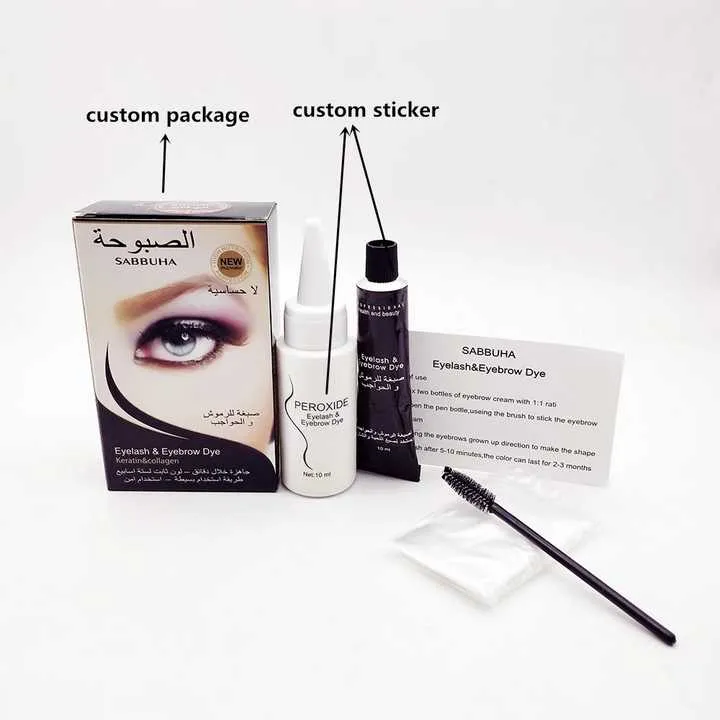 صبغ الحواجب - Dye Henna Eyebrow