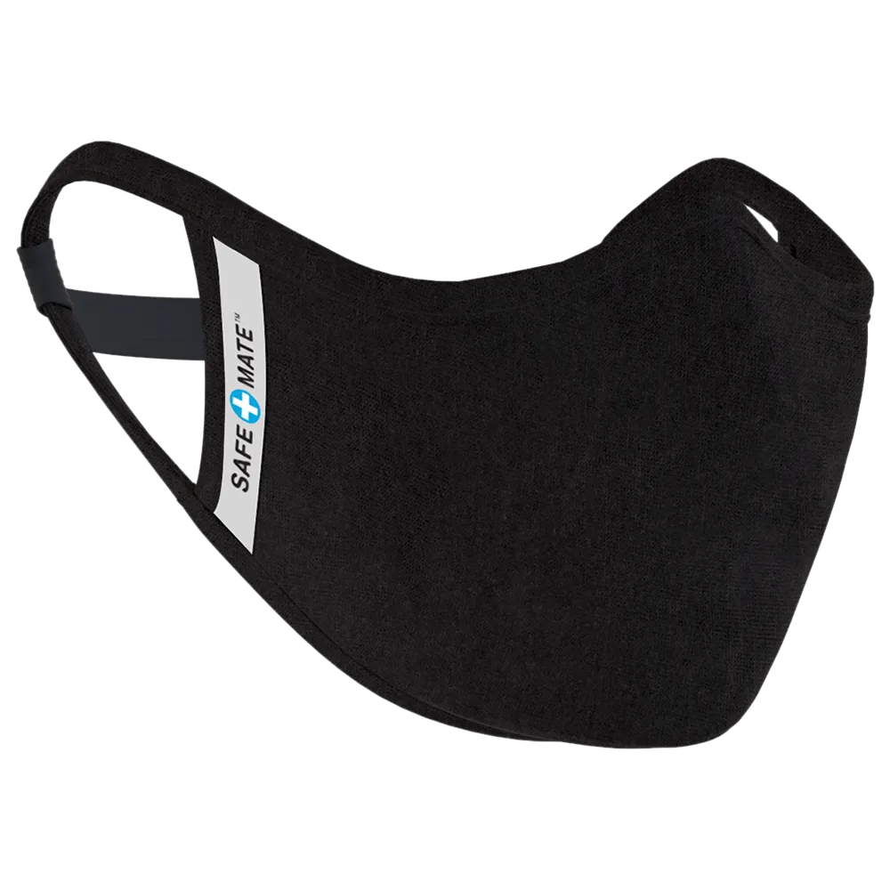 CASE-MATE Safe Mate Washable Cloth Mask - Large to XL - 1 pack - Black