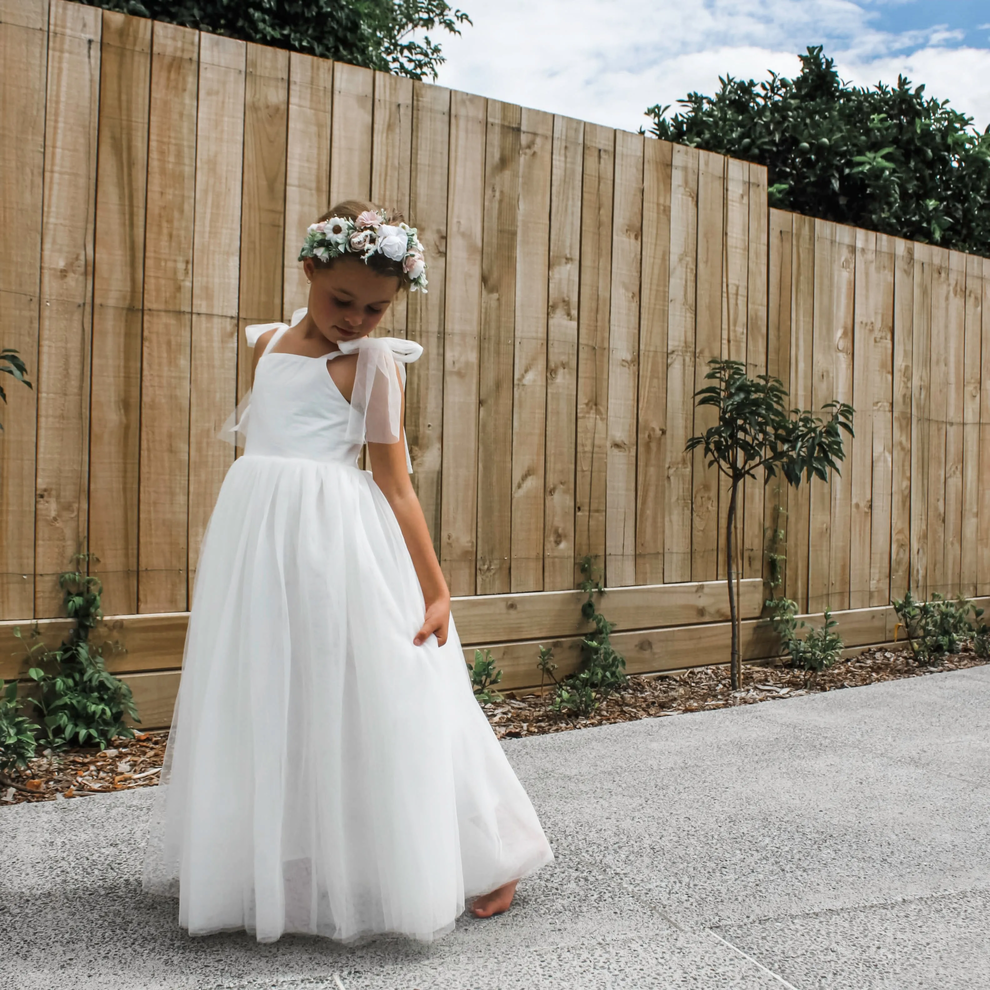 Daisy flower crown