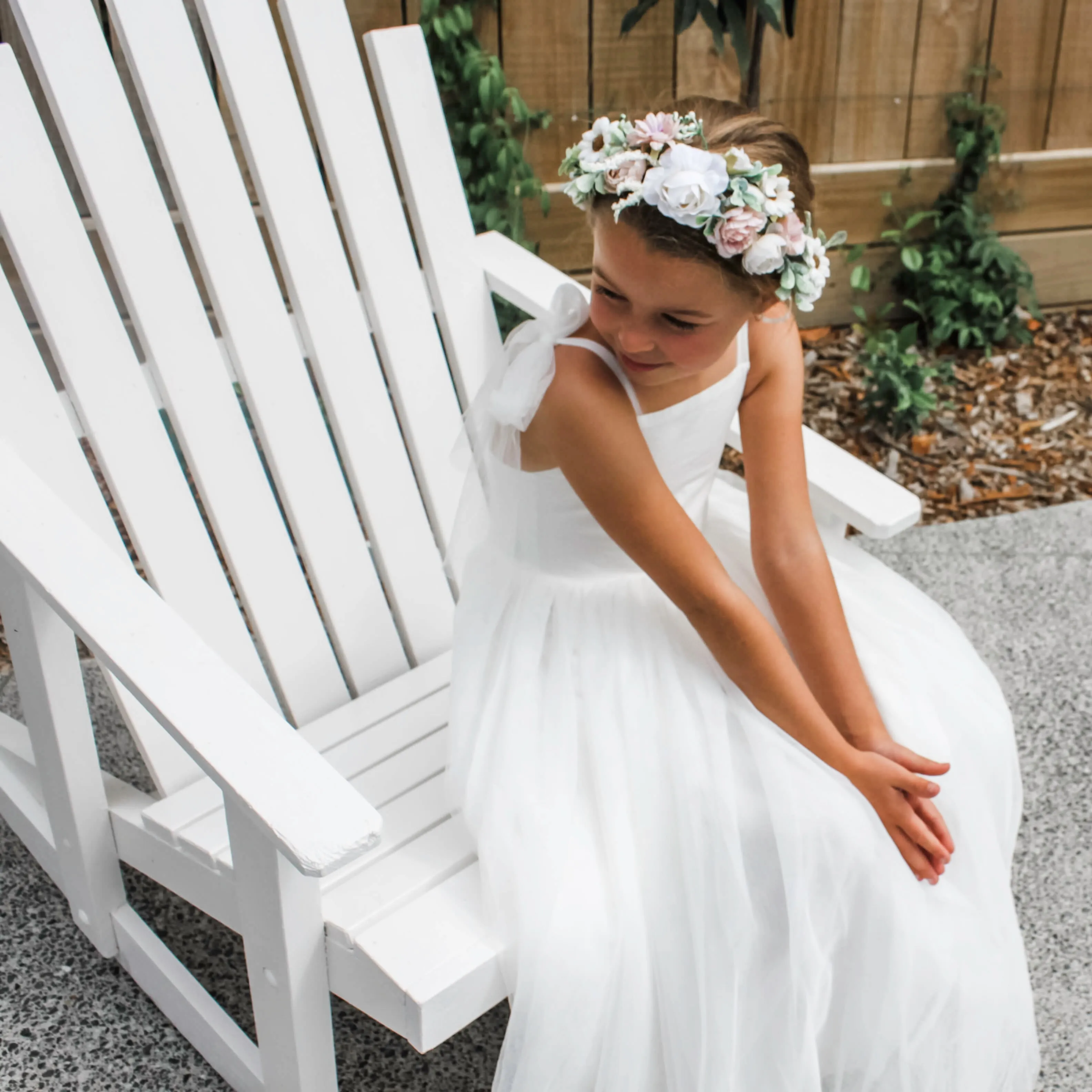 Daisy flower crown