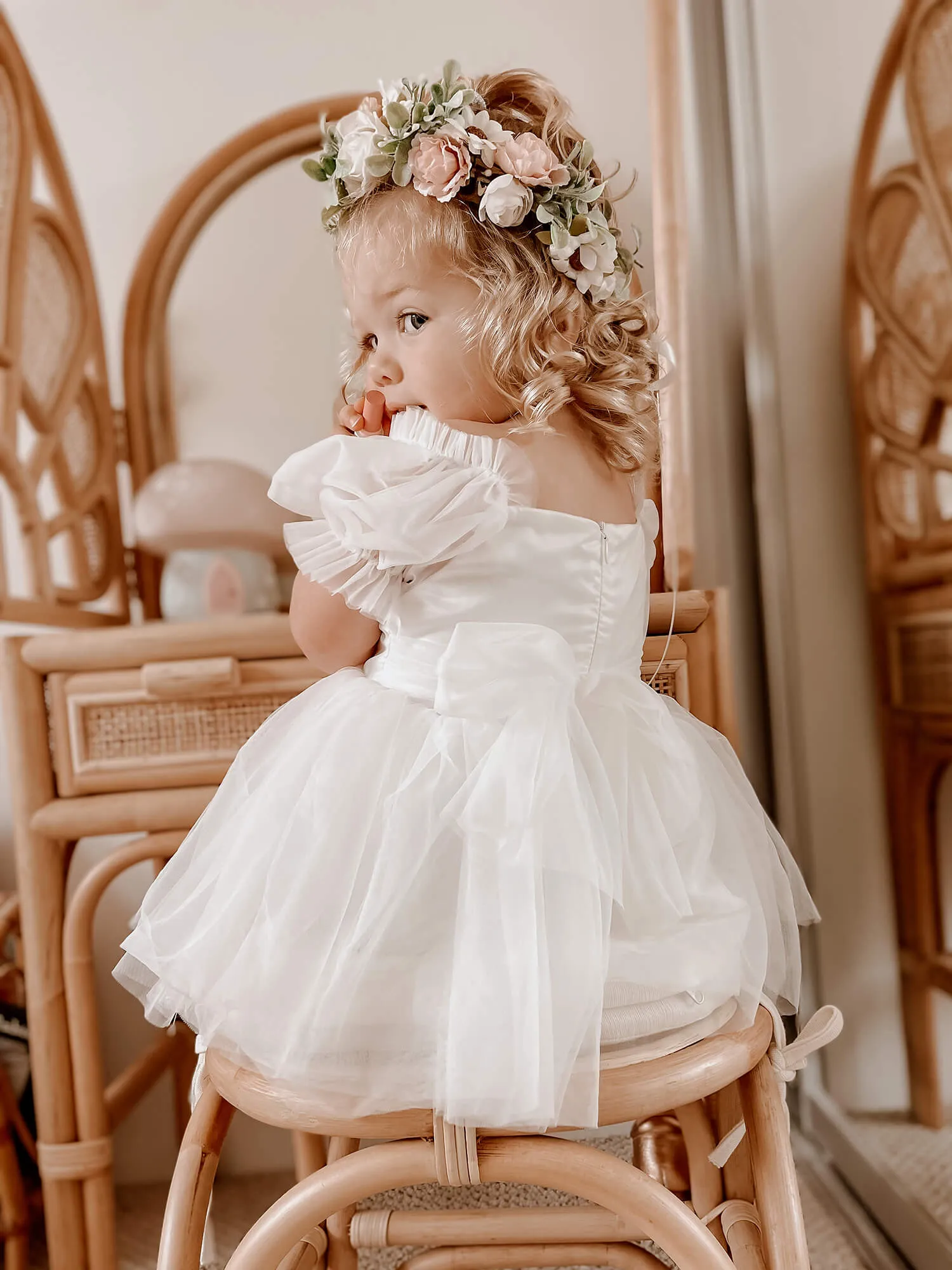 Daisy flower crown