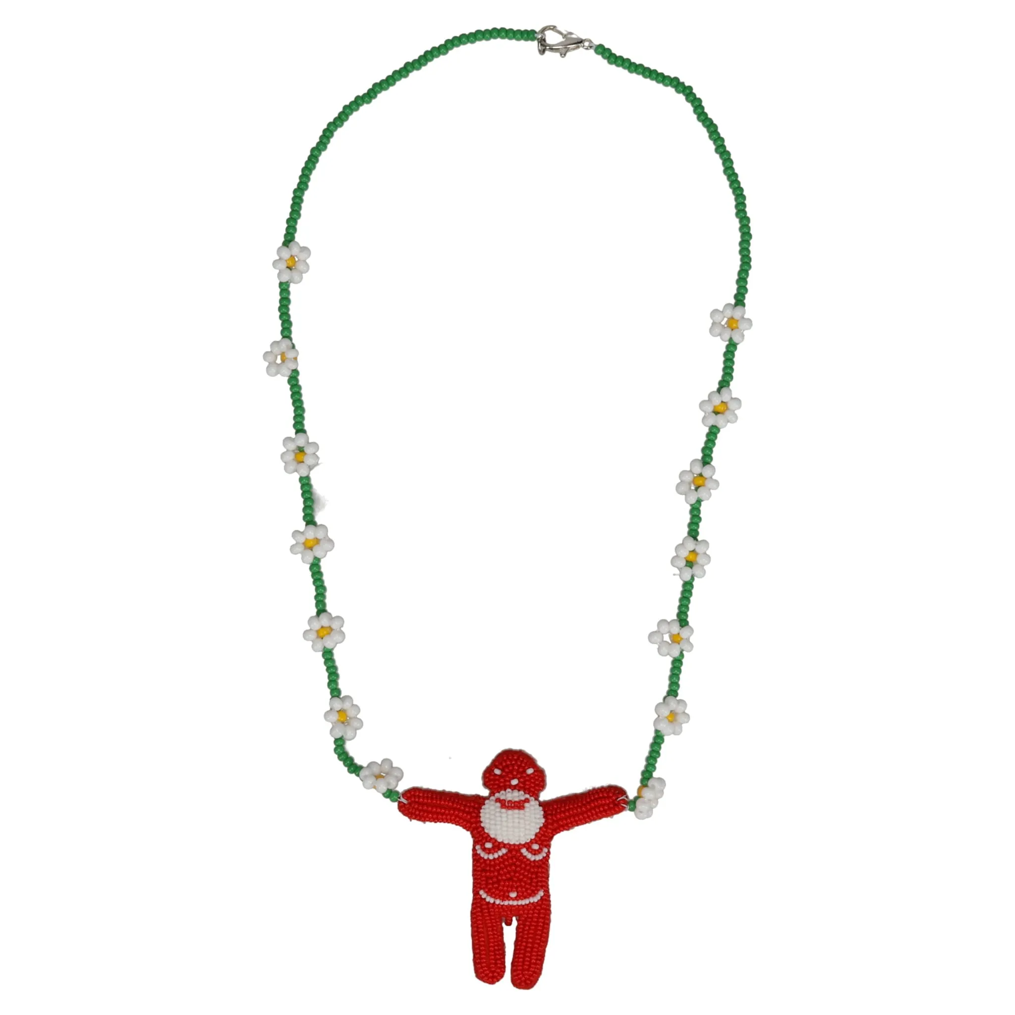 DAISY NECKLACE / COMB. III WHITE