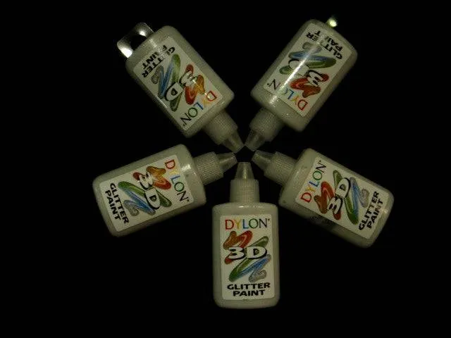 Dylon 3D Glitter Fun Paints