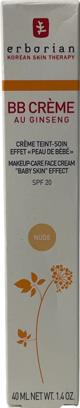 Erborian Bb Cream With Ginseng Nude 40