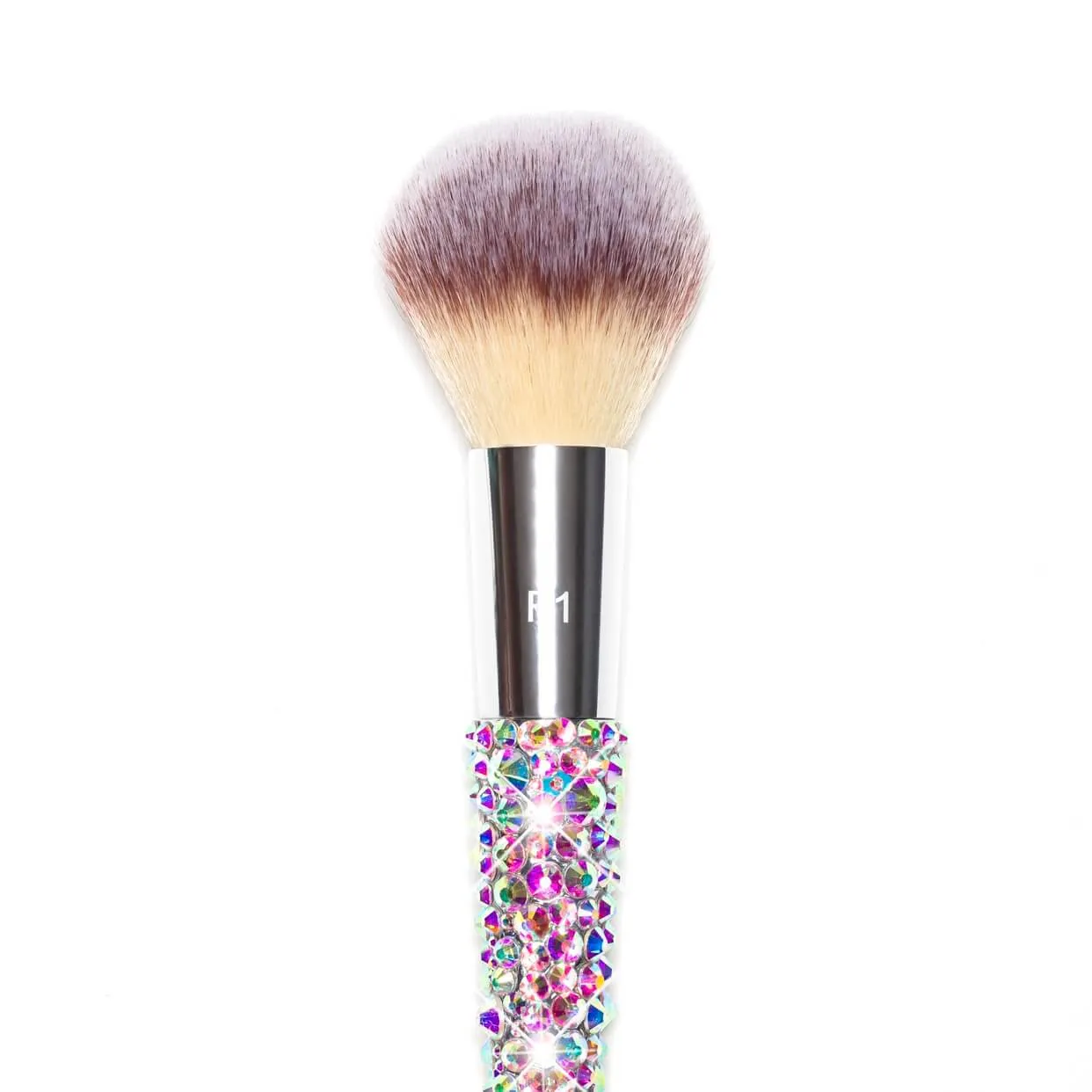 F1 -  Large Powder Brush (Silver)