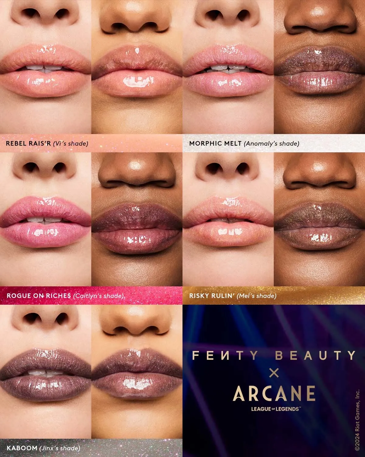 Fenty Beauty x Arcane: The Legends Vault