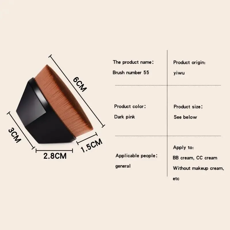 Flawless Makeup Brush Set: Seamless Beauty Essential for On-the-Go