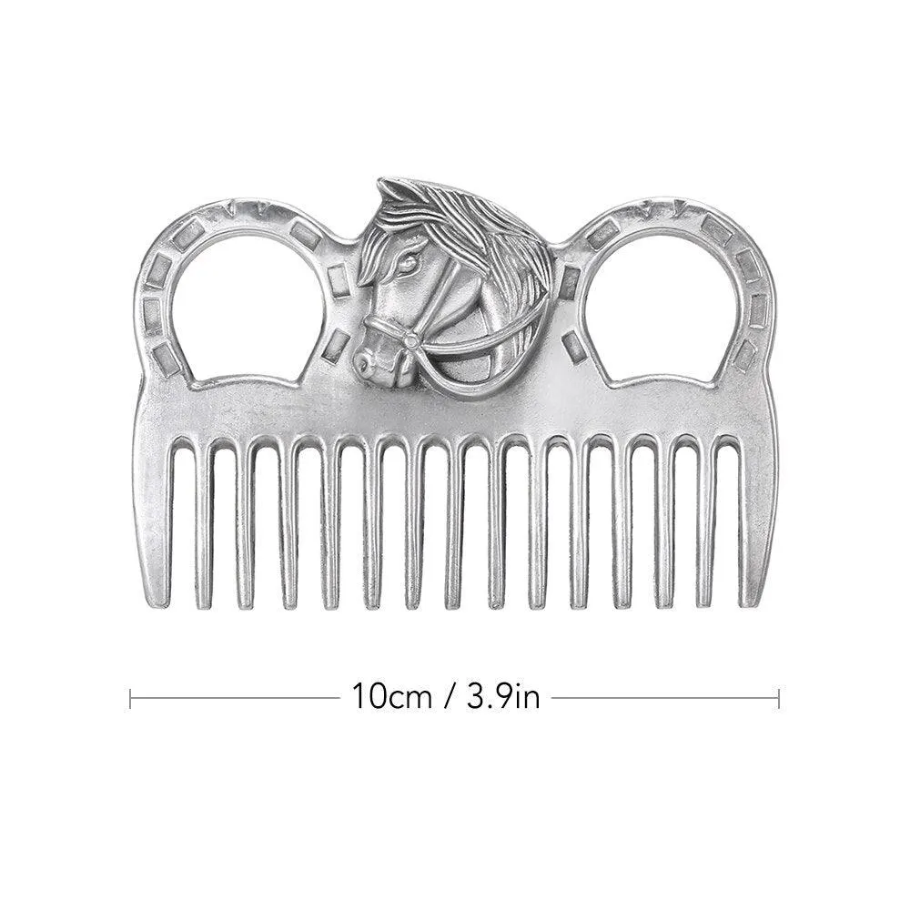 Horse Cleaning Aluminium Comb