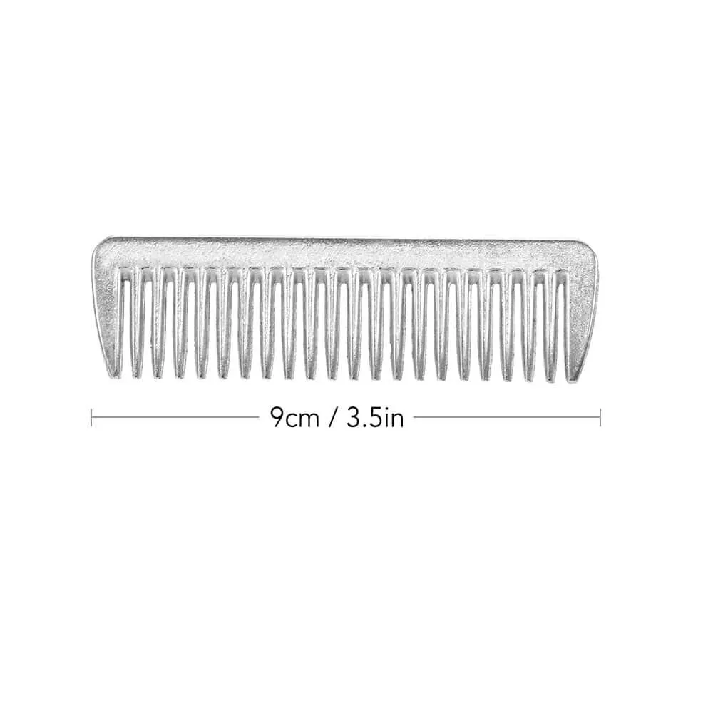 Horse Cleaning Aluminium Comb