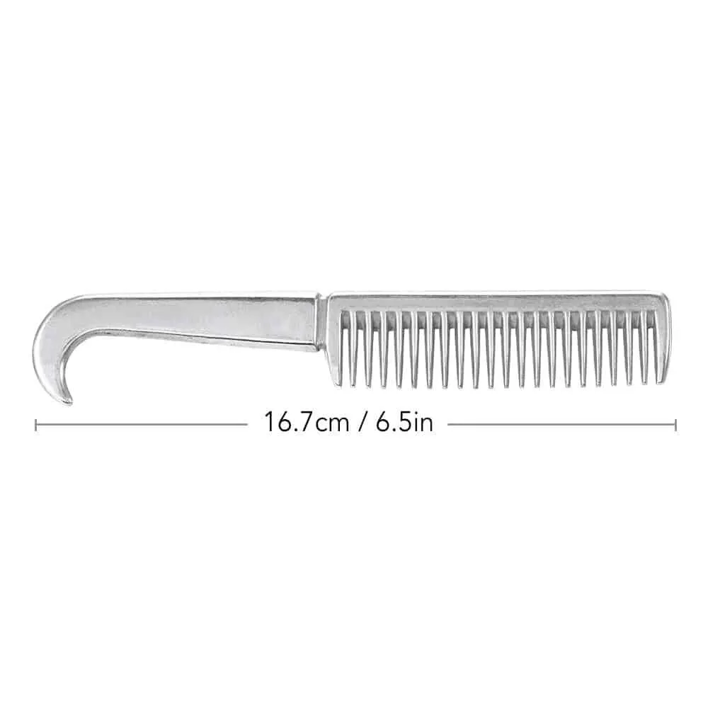 Horse Cleaning Aluminium Comb