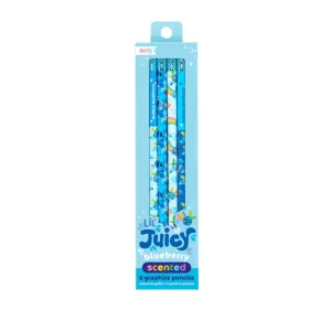 Lil’ Juicy Scented Graphite Pencils (Blueberry)