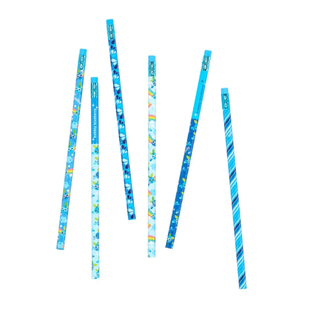 Lil’ Juicy Scented Graphite Pencils (Blueberry)