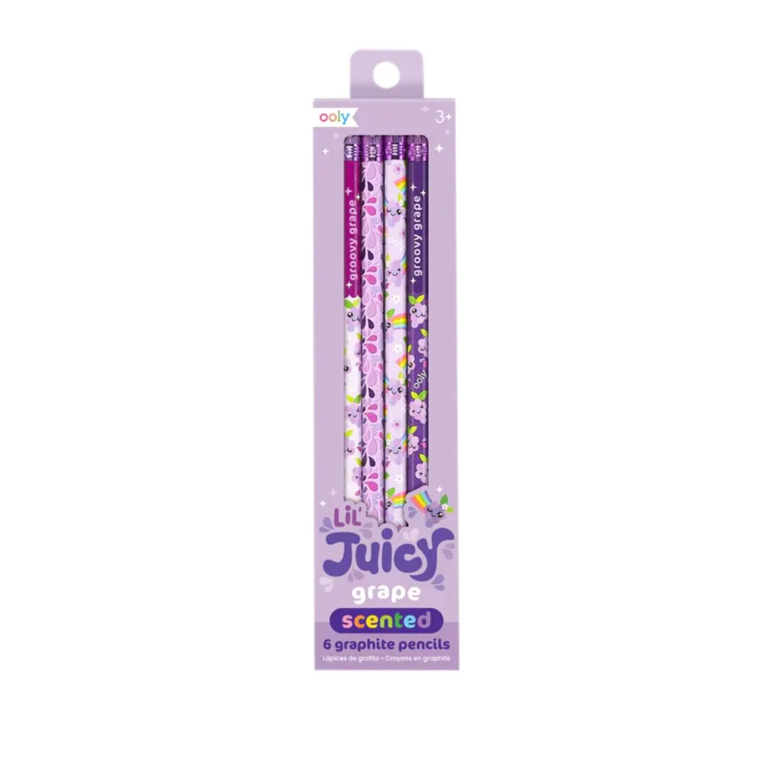 Lil’ Juicy Scented Graphite Pencils (Grape)