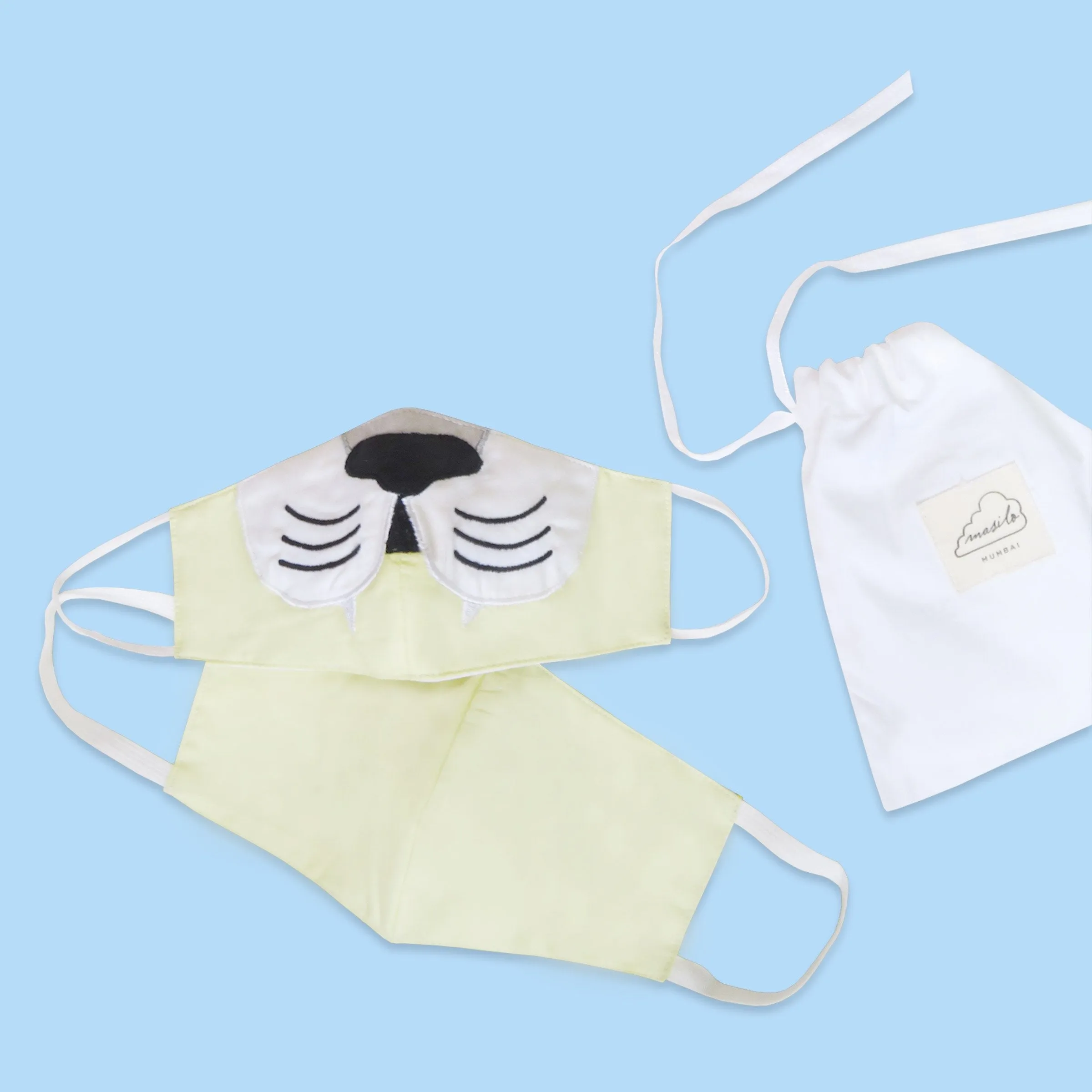 Masilo Twinning Face Mask Set  Lion (Adult/Kid)