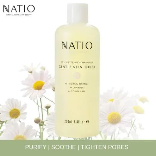 Natio Rosewater And Chamomile Gentle Skin Toner 250ml