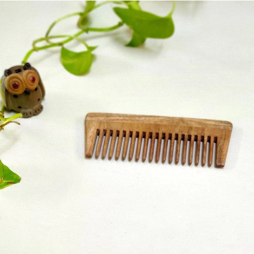 Neem Wood Comb - set of 3