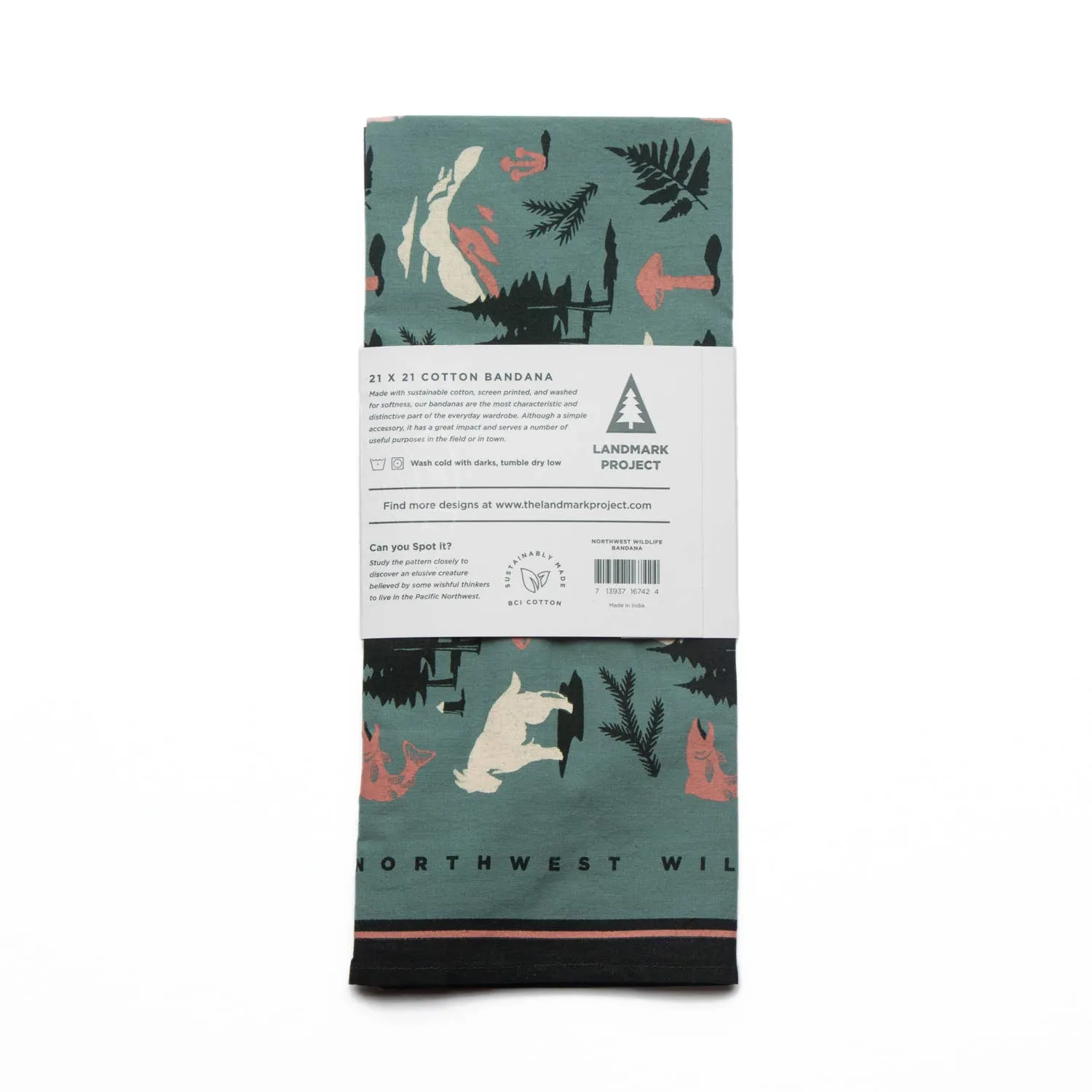 Northwest Wildlife Bandana
