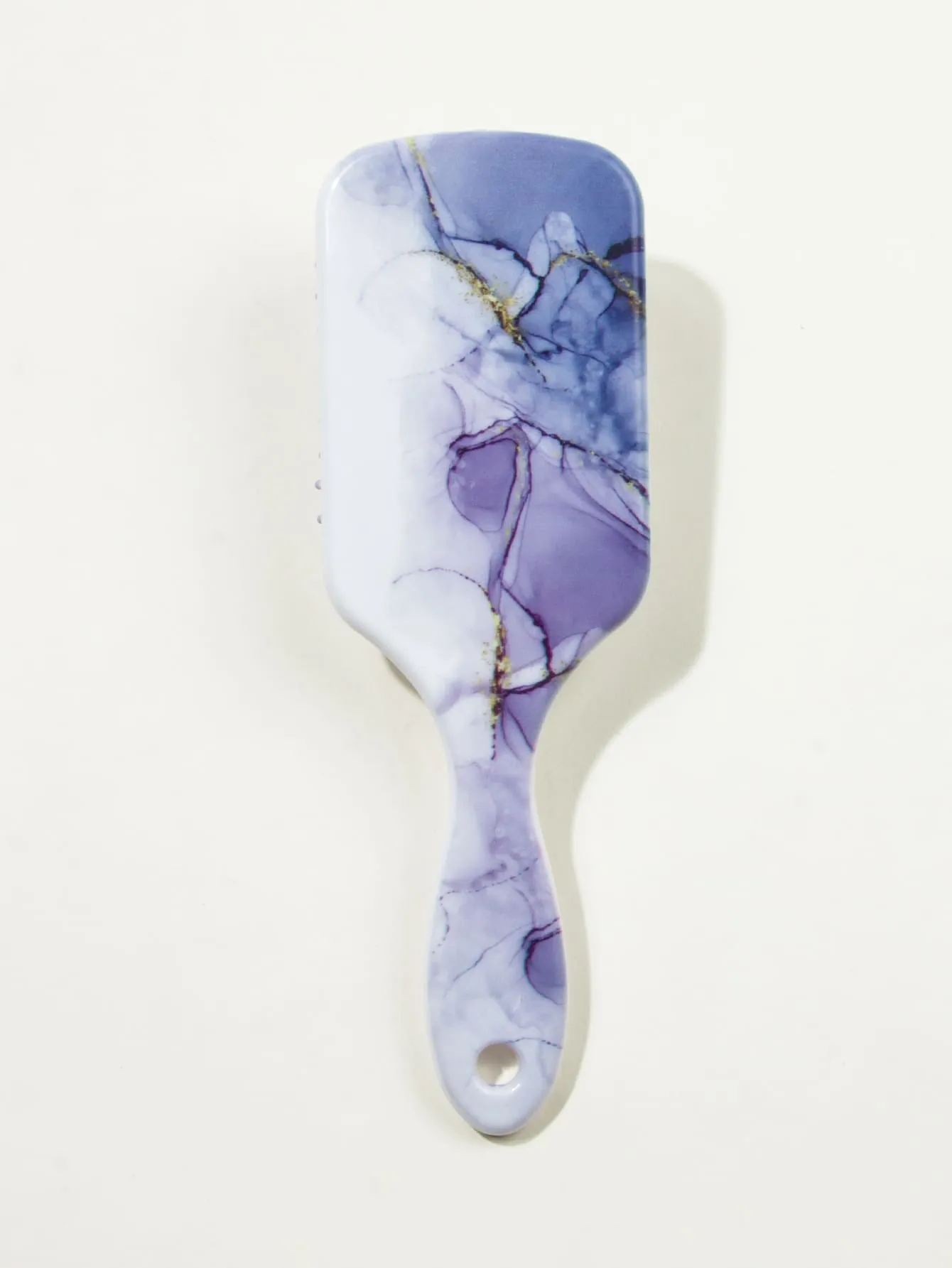Purple Marbling Hair Brush Detangling Hair Brush Detangler Brush Hair Comb Gift