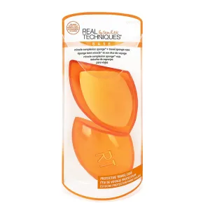 REAL TECHNIQUES - Miracle Complexion Sponge   Travel Sponge Case - 2 Sponges