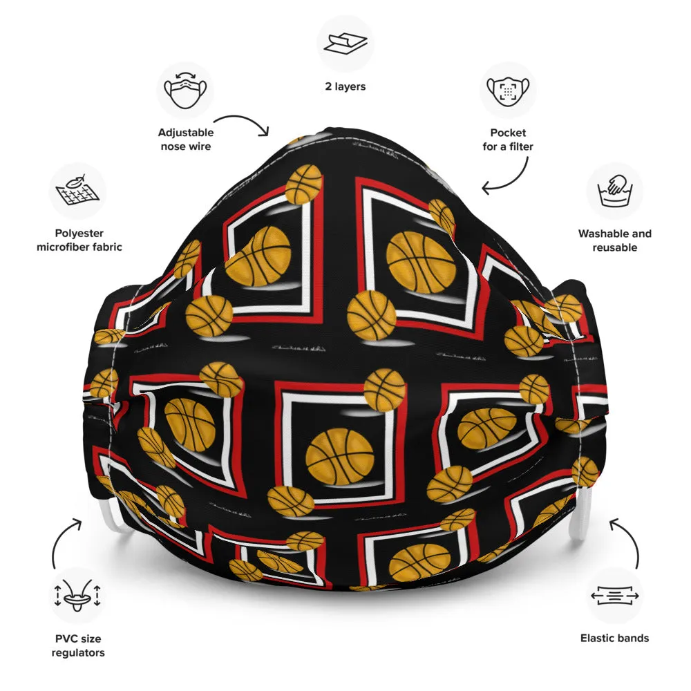 The Hoopers Hall of Fame Limited face mask