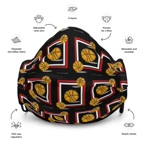 The Hoopers Hall of Fame Limited face mask
