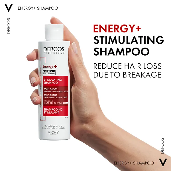 Vichy - Dercos Energy  Aminexil Stimulating Shampoo