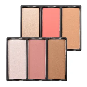 Viseart Theory Highlighter, Blush, & Bronzer